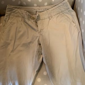 Maurices Khaki/Cream Pants